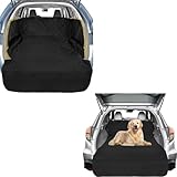 Veckle Dog Cargo Cover and Liner with Side Flaps Bundle with Cargo Liner for Dog