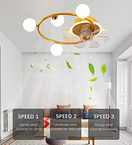 Ventilateurs de plafond silencieux à distance pour des nuits fraîches