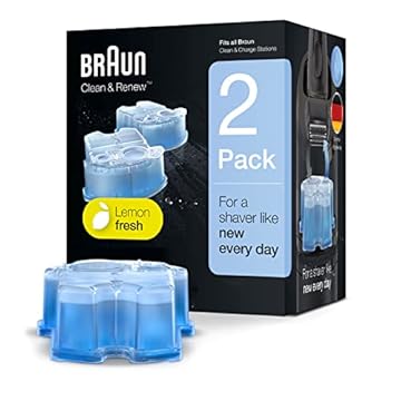 Braun Clean & Renew, 2 cartucce da 161,6 g ciascuna
