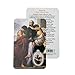 VILLAGE GIFT IMPORTERS Holy Figure Prayer Card with Medal | Saint Prayer and Medal | 8 Figures (St. John of God)