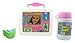 Thermos Barbie Clear Plastic Girls Lunchbox (Water Bottle Included)