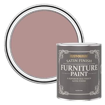 Rust-Oleum Pink Furniture Paint in Satin Finish - Heartfelt 750ml
