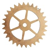Toyvian Decoración de Pared Industrial con Engranajes Vintage de Madera Colgante Decorativo Único para Hogar Oficina y Sala Diseño Retro Estilo Steampunk Adorno de Rueda de Madera