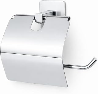 Alper Banyo Kare Krom Yapışkanlı Kapaklı Tuvalet K