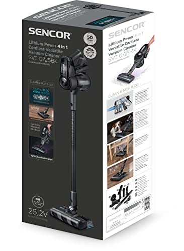 Sencor SVC 0725BK Zwart - Afbeelding 6