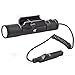 MCCC 500LM LED Tactical Gun Flashlight Rifle Light, 4-Mode Rail-Mounted Tactical Light, Strobe Light,with Pressure Switch