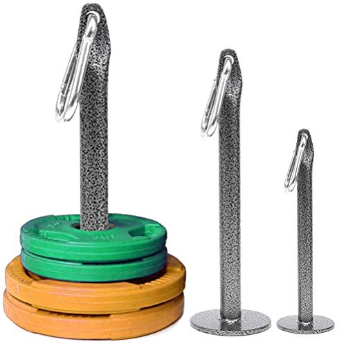 Kohyum Staalgewichtsplaat, laadstift, staal, voor work-out, gewichten, hefhouder, standaard, rack, riemschijf… - Image 6