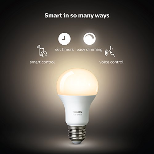 Philips 472001 Hue White A19 60W Equivalent Led Smart Bulb Starter Kit  thumb #1