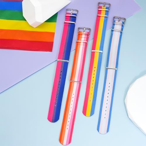 Nanafast LGBT Rainbow Wristband for Women, Men - Adjustable Pride Bracelet for Gay, Lesbian, Bisexual, Nonbinary, Asexual - LGBTQ Pride Accessories3