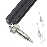 Photo Gallery binario quadri ganci per quadri neri, mobili e posizionabili, ganci per quadri con binario e filo regolabili, kit per appendere quadri con binario da galleria(9.8 /3m cable,71"/180cm track) Photo Gallery binario quadri ganci per quadri neri, mobili e posizionabili, ganci per quadri con binario e filo regolabili, kit per appendere quadri con binario da galleria(9.8 /3m cable,71"/180cm track)