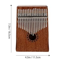 BIENKA Kalimba 17 Touches Thumb Piano : Mbira Kalimbas Portable Thumb Piano Instrument Professionnel Cadeau for Enfants… - Les Beatles, Paul McCartney, John Lennon, RIngo Starr, George Harrison BIENKA Kalimba 17 Touches Thumb Piano : Mbira Kalimbas Portable Thumb Piano Instrument Professionnel Cadeau for Enfants… – Image 6