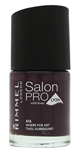 Rimmel Salon Pro Smalto Unghie 12ml - 061 Wherefore Art Thou Aubergine