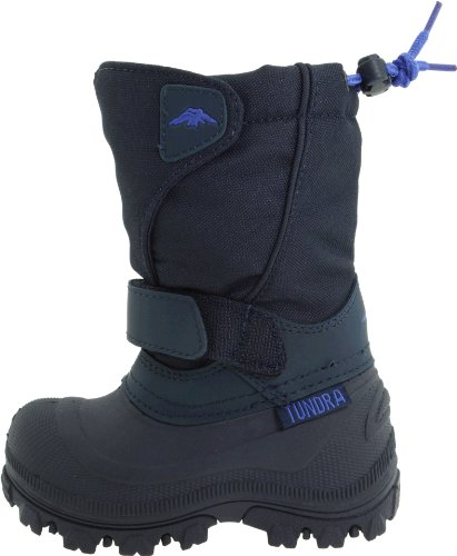 Tundra Unisex Child Quebec, Watter Resistant Winter Boots, Navy, 11 M Us Little Kid #TOP6
