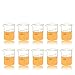 ULAB Scientific Glass Beakers, Vol. 100ml, 3.3 Borosilicate Griffin Low Form with Printed Graduation, Pack of 10, UBG1031