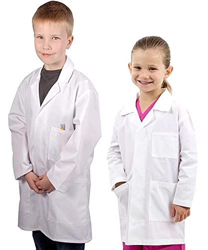 Bata de laboratorio para niños talla 4-5 años miniatura 1