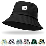 KLASSISCHES MUSTER - Unisex Sonnenhüte mit farbenfrohen Drucken, Früchten, Bananen, Ananas, Kirschen, Zitrone, Blumen, Blättern und rosa Kranichen als Modeartikel für Ihre tägliche Freizeitkleidung.