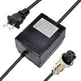 Fesasn 17VAC 1500mA Power Adapter with 3-Pin Connector for Mixing Console Mixer,Pedalboard Power, Compatible with Yamaha,MG82X,MG10U,MG10xuf,PA-10,Alesis Multimix 8 USB,MG16,MG166CX,MG166C,MX1804X