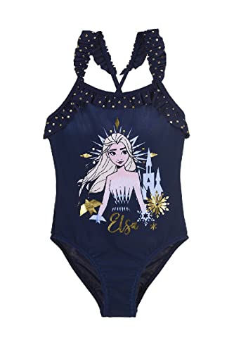 Disney Frozen Bañador Niña, Bañador Una Pieza para Niña, Diseño Clásico Reina Elsa, Bañador...