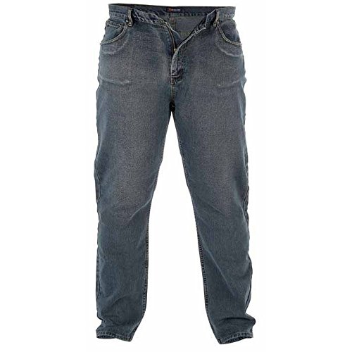 Duke - Pantalón cómodo Modelo Rockford Tallas Grandes para Hombre (137 cm...