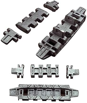 Warp United 1/35 Workable Metal Track Links: German Panzer E-100 Gerät 383 TG-01 Tank Model Kit