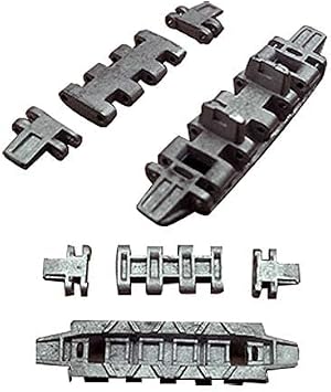 Warp United 1/35 Workable Metal Track Links with Pins German Panzer E-100 Gerat 383 TG-01 Tank Model Kit