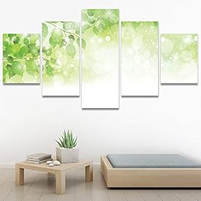 SIGNWIN 5 Panel Canvas Wall Art Modern Art...