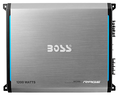 Boss Audio Systems Rgt1200 Rage 1200-Watt Full Range, Class Ab 2 To 8 Ohm Stable 2 Channel Amplifier With Remote Subwoofer Level Control #TOP22