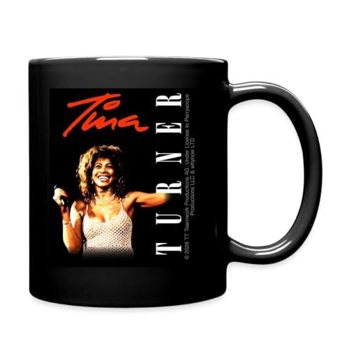 Spreadshirt Tina Turner Avec Micro Et Signature Mug Tasse