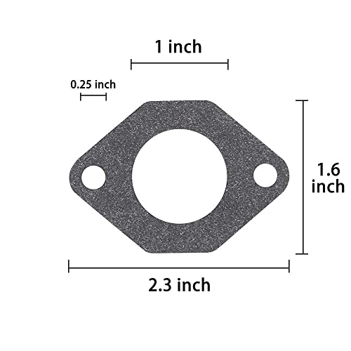 10L0L Golf Cart Carburetor Gasket For Club Car Carryall Ds & Precedent 1992 Up, Oem 1016439, 1016441 #TOP2