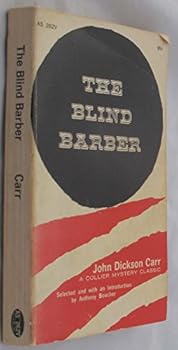 Paperback THE BLIND BARBER : A Collier Mystery Classic AS262V Book