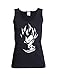 Produktbild GIOVANI & RICCHI Damen Super Vegeta Blaue Haare Fitness Shirt T-Shirt Tank Top Saiyajin God Modus