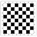 WE Games Mousepad Chessboard, 20 inches - Made in USA