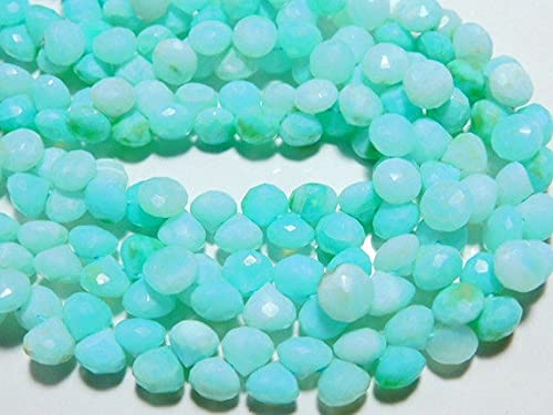 Opale bleue du Pérou facettée LKBEADS pour création de bijoux uniques de haute qualité
