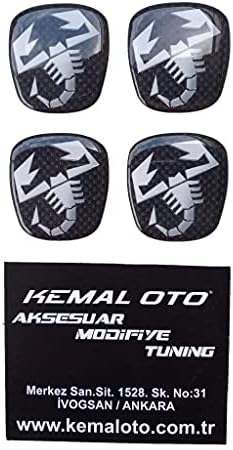 Abarth Logo Jant Göbeği - Görsel 5