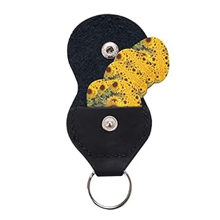 Lot de 6 médiators pour guitare acoustique, guitare électrique, basse, ukulélé Jaune Tournesol Floral - Les Beatles, Paul McCartney, John Lennon, RIngo Starr, George Harrison Lot de 6 médiators pour guitare acoustique, guitare électrique, basse, ukulélé Jaune Tournesol Floral – Image 5