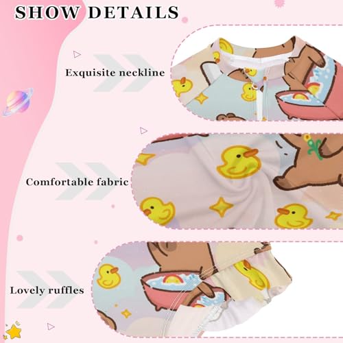 Image of Girls One Piece Swimsuits Long Sleeve Swimsuit Zipper Bathing Suits Swimwear