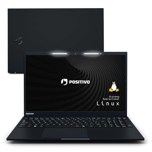 Notebook Positivo Vision R15 AMD® Ryzen 7-5700U Linux 32GB RAM 512GB SSD IPS Full HD 15.6” Lumina Bar - Preto
