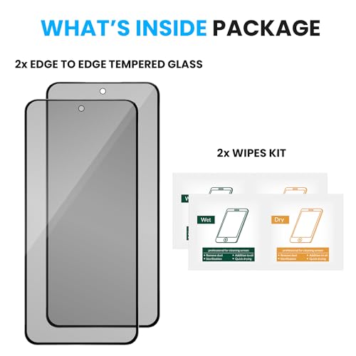 Image of FIRST MART Military-Grade Matte Anti-Glare Tempered Glass for Nothing Phone V70 and Nothing Phone 3A lite (6.59 Inch) With Installation Kit | Edge to Edge Coverage |Anti Glare, Bubble-Free [2 Pack]