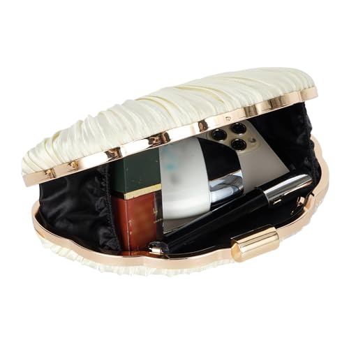Image of Women Seashell Evening Bag Purse Mermaid Chain Strap Clutch Handbag Shoulder Bag | Seashell