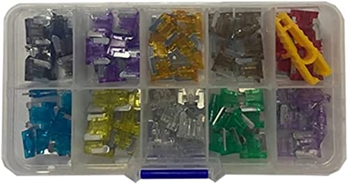 Fusibles voiture type lame grillés ? Remplacez-les facilement grâce à ce kit complet 100pcs