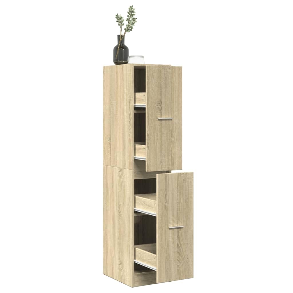 Générique Armoire d'apothicaire Chêne Sonoma 30x41x144,5 cm Bois d'ingénierie,Meubles,Armoires & Meubles de Rangement,Casiers & armoires de Rangement,855171