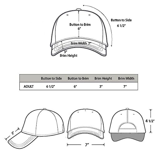 Image of SELLORIA Acrylic Adjustable Baseball Cap For Man & Boy's Unisex