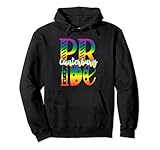 Canterbury Gay Pride in Art Block Buchstaben Pullover Hoodie