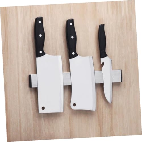 Portacuchillos magnético de cocina de acero inoxidable con soporte pared 7