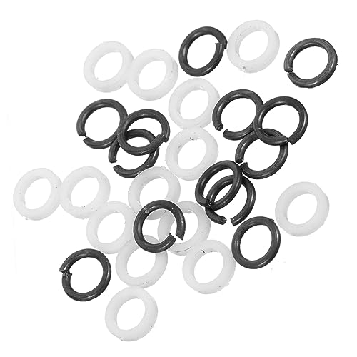 Kisangel 48pcs Non-slip Guitar Pad Button Lock Pin Strap Guitar Protectors Guitar Bass Protector Guitar Accessories Instrument Locks Guitar Part Accessories Plastic