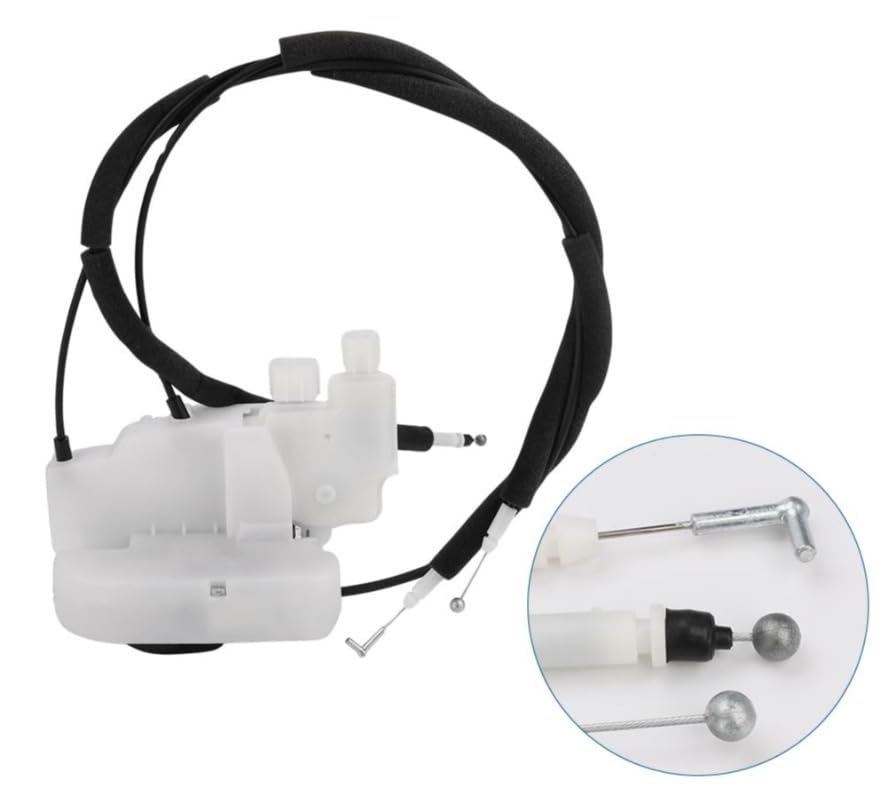 Image of Power Door Lock Actuator with Latch Assembly Fits for 2005-2021 Nissan Frontier 2005-2012 Pathfinder 2005-2015 Xterra Front Right(Passenger Side), Replaces OEM 80500-EA000, 80500-ZP70A 72334