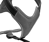 HUNTER Hundegeschirr NEOPREN, Farbe: schwarz/grau, strapazierfähiges Nylon, mit weichem Neopren gepolstert, reflektierendes 3M Scotchlite Reflective Material, pflegeleicht, komfortabel, Größe: M/1