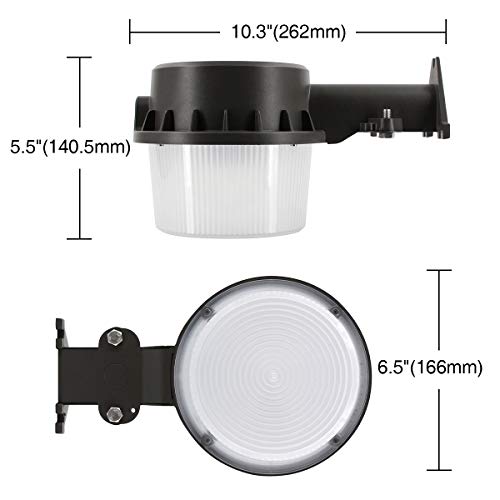 LED Yard Light LED Outdoor Barn Light 35W LED Dusk-to-Dawn (250-350W Equivalent), 5000K Daylight, Floodlight, ETL-listedard Light for Area Lighting, Wet Location Photocell Included,50K 1Pack