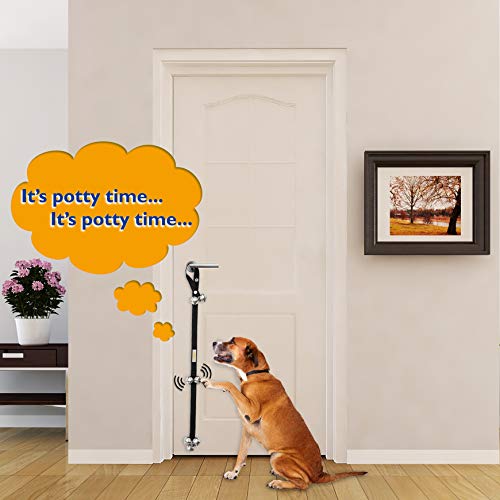 PAWBEE Dog Bell for Door Potty Training - Set of 2 Adjustable Dog Doorbell Puppy Training - 7 Extra-Loud Jingle Dog… - Image 4