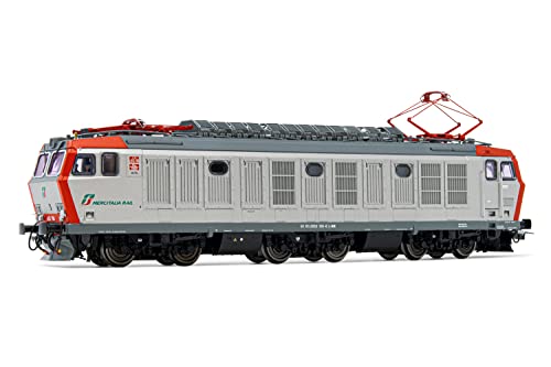 Rivarossi Railway - Locos HR2797D FS Mercitalia, E.652 108 in silver/red livery, ep. VI DCC, Red,silver